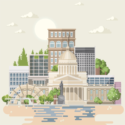 Charleston, West Virginia graphic